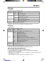 Preview for 17 page of Jensen VX3012 Operation Manual