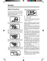 Preview for 4 page of Jensen VX3022 Operation Manual