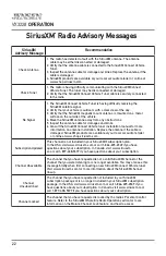 Preview for 22 page of Jensen VX3228 Installation & Owner'S Manual