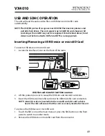 Предварительный просмотр 49 страницы Jensen VX4010 Operating Instructions Manual