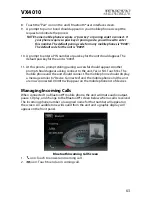 Preview for 63 page of Jensen VX4010 Operating Instructions Manual