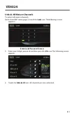 Preview for 81 page of Jensen VX4024 Operation Manual