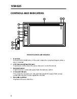 Предварительный просмотр 8 страницы Jensen VX4025 Operation Manual