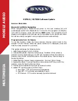 Preview for 246 page of Jensen VX7010 Operating Instructions Manual