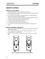 Preview for 10 page of Jensen VX7020 Operating Instructions Manual