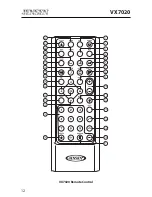 Preview for 12 page of Jensen VX7020 Operating Instructions Manual