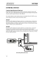 Предварительный просмотр 16 страницы Jensen VX7020 Operating Instructions Manual