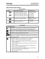 Preview for 37 page of Jensen VX7020 Operating Instructions Manual