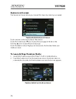Предварительный просмотр 76 страницы Jensen VX7020 Operating Instructions Manual