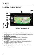 Предварительный просмотр 8 страницы Jensen VX7023 Operation Manual