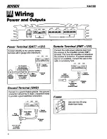 Предварительный просмотр 4 страницы Jensen XA4150 Install And Operation Instructions