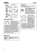 Предварительный просмотр 6 страницы Jensen XA4150 Install And Operation Instructions