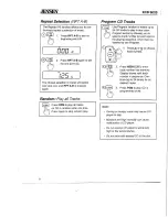 Предварительный просмотр 8 страницы Jensen XCD 9020 Operation Manual