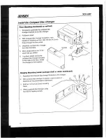 Предварительный просмотр 13 страницы Jensen XCD 9020 Operation Manual