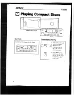 Предварительный просмотр 18 страницы Jensen XCD 9020 Operation Manual