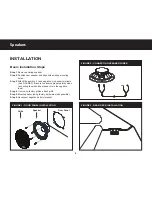 Preview for 4 page of Jensen XS525 Installation Manual