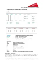 Предварительный просмотр 6 страницы JENTNER DIGITAL II Operating Instructions Manual