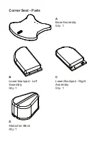 Preview for 2 page of Jenx Corner Seat Assembly Instructions Manual