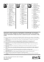 Preview for 2 page of Jenx GM25-06 Instructions For Use Manual