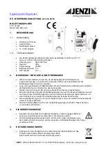Jenzi JZ-502 Instruction Manual preview