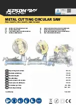 Jepson 9435 T3 Operating Instructions Manual preview