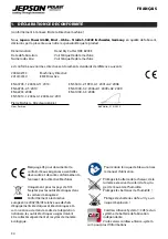 Предварительный просмотр 34 страницы Jepson HDC 8203E Operating Instructions Manual