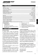 Предварительный просмотр 35 страницы Jepson HDC 8203E Operating Instructions Manual