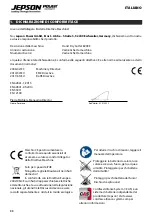 Preview for 88 page of Jepson HDC 8203E Operating Instructions Manual