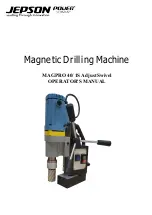 Jepson POWER Magpro40 1S Operator'S Manual preview