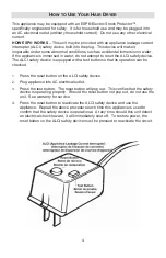 Preview for 4 page of Jerdon PROVersa JMP16W Instruction Manual