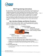 Предварительный просмотр 3 страницы Jergens ASG HIOS BLG BC2 Programming Instructions Manual