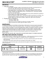 Preview for 3 page of Jerguson MAGNICATOR Installation, Operation & Maintenance Instructions