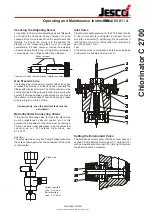 Предварительный просмотр 4 страницы Jesco C 2700 Operating And Maintenance Instructions Manual