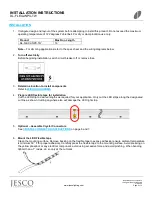 Предварительный просмотр 2 страницы Jesco DL-FLEX2-NPX-TW Installation Instructions Manual