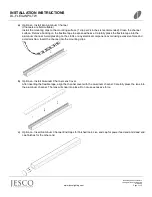 Предварительный просмотр 3 страницы Jesco DL-FLEX2-NPX-TW Installation Instructions Manual