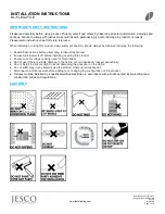 Предварительный просмотр 1 страницы Jesco DL-FLEX2-TILE Installation Instructions Manual