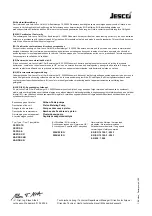 Предварительный просмотр 44 страницы Jesco FEDOS DX 17 Operating Manual