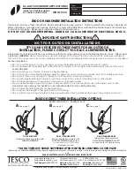 Jesco INFINA DL-AC-FLEX Indoor Hardwire Installation Instructions предпросмотр