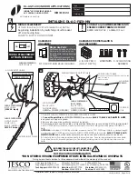 Preview for 3 page of Jesco INFINA DL-AC-FLEX Indoor Hardwire Installation Instructions