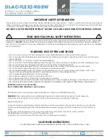 Jesco INFINA DL-AC-FLEX2-RGBW Instructions Manual preview