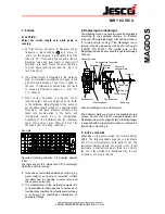 Preview for 59 page of Jesco MAGDOS E Manual