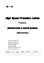 Jesco PRINCE Instruction & Parts Manual preview