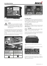 Preview for 9 page of Jesco TOPAX DE Operating Instructions Manual