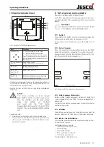 Preview for 17 page of Jesco TOPAX DE Operating Instructions Manual