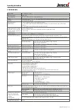 Preview for 5 page of Jesco TOPAX DX Operating Instructions Manual