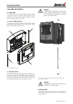 Preview for 7 page of Jesco TOPAX DX Operating Instructions Manual