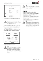 Preview for 17 page of Jesco TOPAX DX Operating Instructions Manual