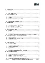 Preview for 3 page of JESS WELDING E4-2800 PULS RMT Operating Manual