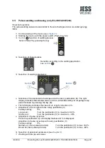 Preview for 45 page of JESS WELDING E4-2800 PULS RMT Operating Manual