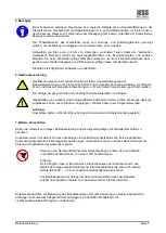 Preview for 8 page of JESS WELDING MIG 296 Operating Instructions Manual